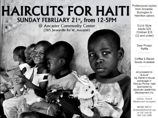 Haircuts for Haiti